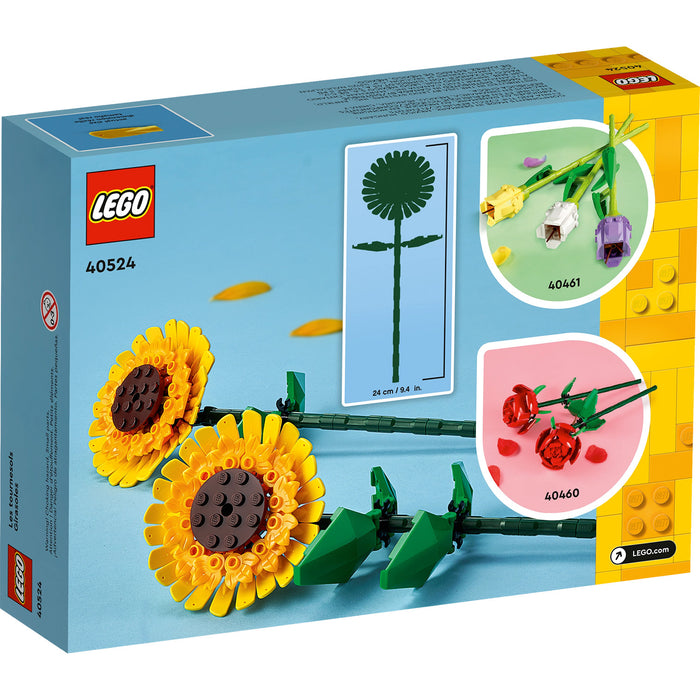 LEGO Sunflowers - 191 Piece Building Kit [LEGO, #40524, Ages 8+]