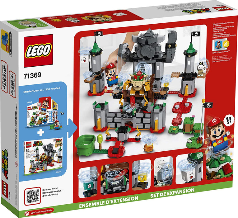 LEGO Super Mario: Bowser's Castle Boss Battle Expansion - 1010 Piece Building Kit [LEGO, #71369, Ages 8+]