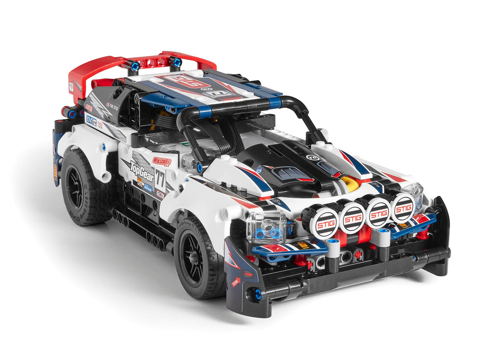 LEGO Technic: App-Controlled Top Gear Rally Car - 463 Piece Building Kit [LEGO, #42109, Ages 9+]