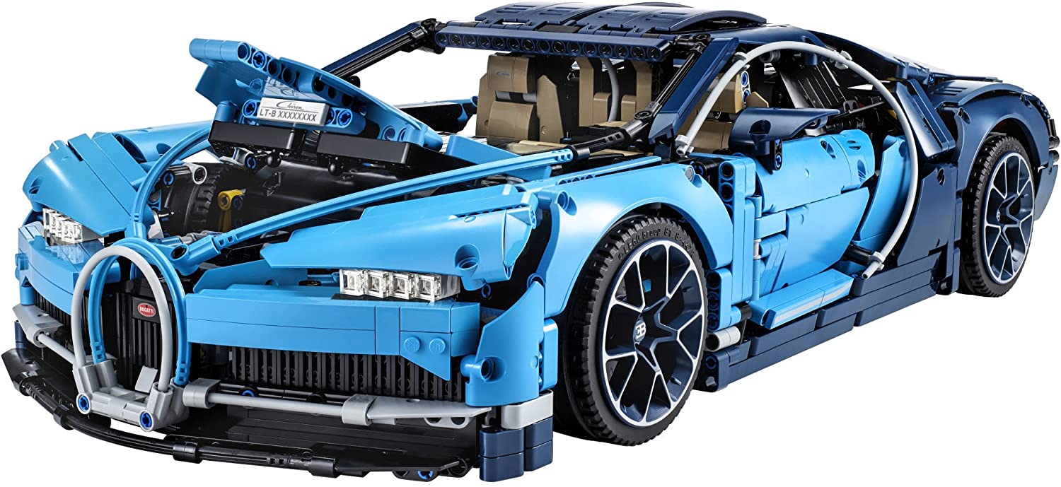 Ubevæbnet skole spøgelse LEGO Technic: Bugatti Chiron - 3599 Piece Building Kit [LEGO, #42083, —  MyShopville