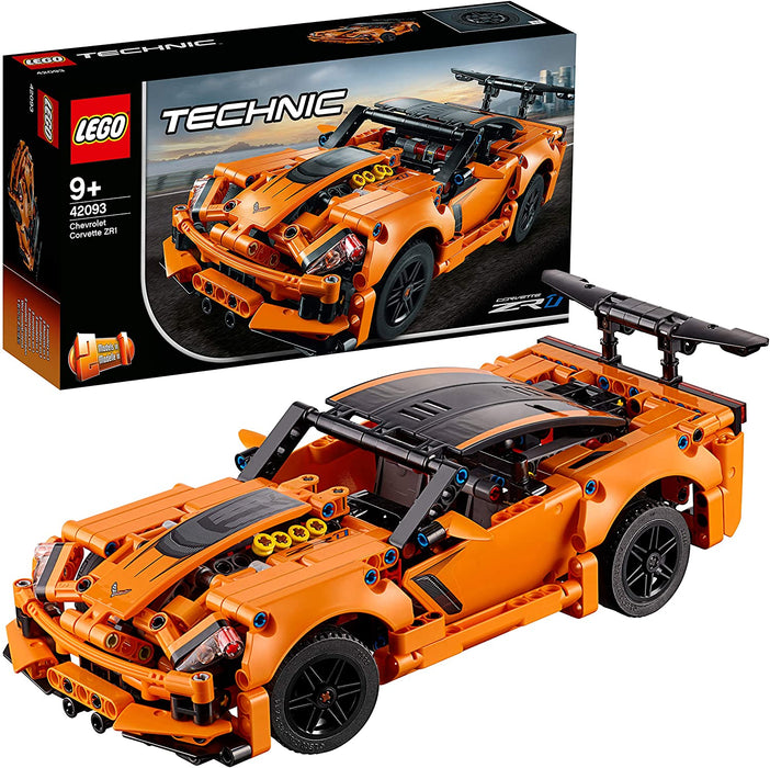 LEGO Technic Chevrolet Corvette ZR1 - 579 Piece Building Kit [LEGO, #42093]