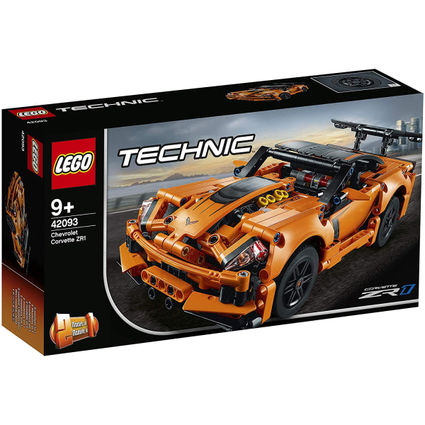LEGO Technic Chevrolet Corvette ZR1 - 579 Piece Building Kit [LEGO, #42093, Ages 9+]