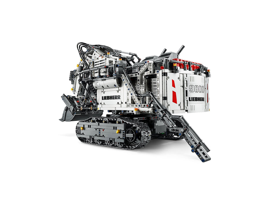 LEGO Technic: Liebherr R 9800 Excavator - 4108 Piece Building Kit [LEGO, #42100, Ages 12+]