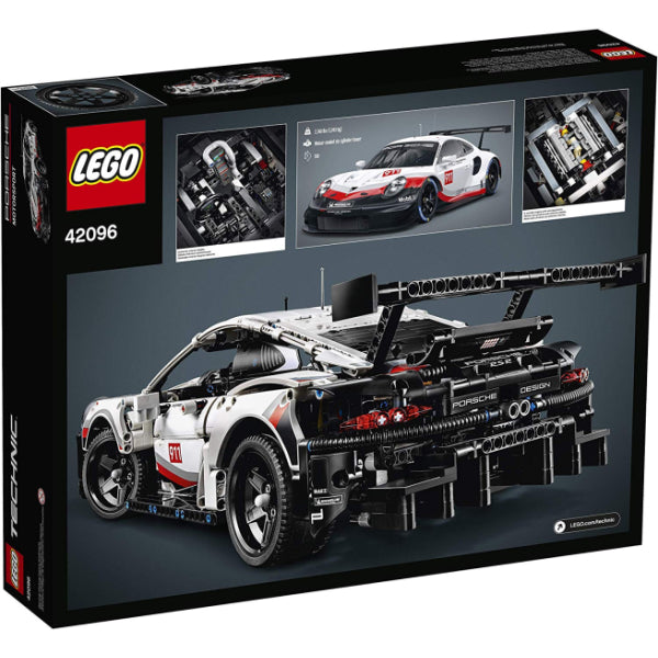 LEGO Technic: Porsche 911 RSR - 1580 Piece Building Kit [LEGO, #42096]
