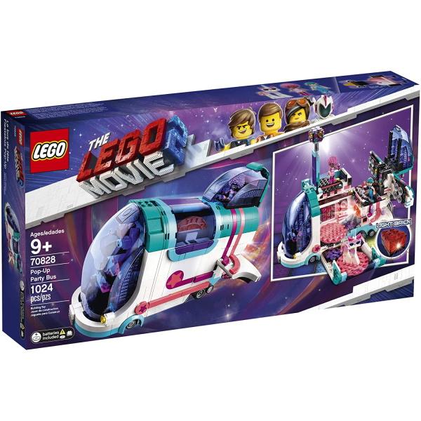 LEGO The LEGO Movie 2: Pop-Up Party Bus - 1024 Piece Building Kit [LEGO, #70828, Ages 9+]