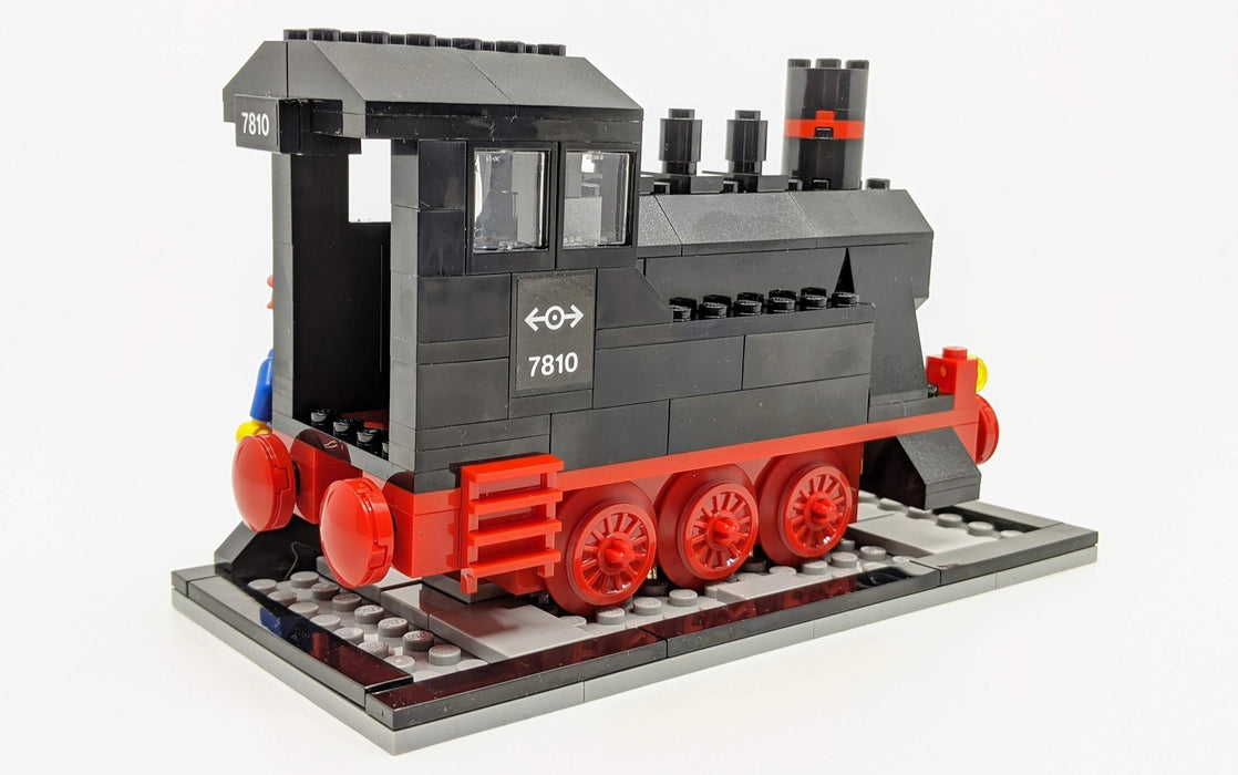 LEGO Iconic 40th Anniversary Steam Engine  - 188 Piece Building Kit [LEGO, #40370, Ages 9+]