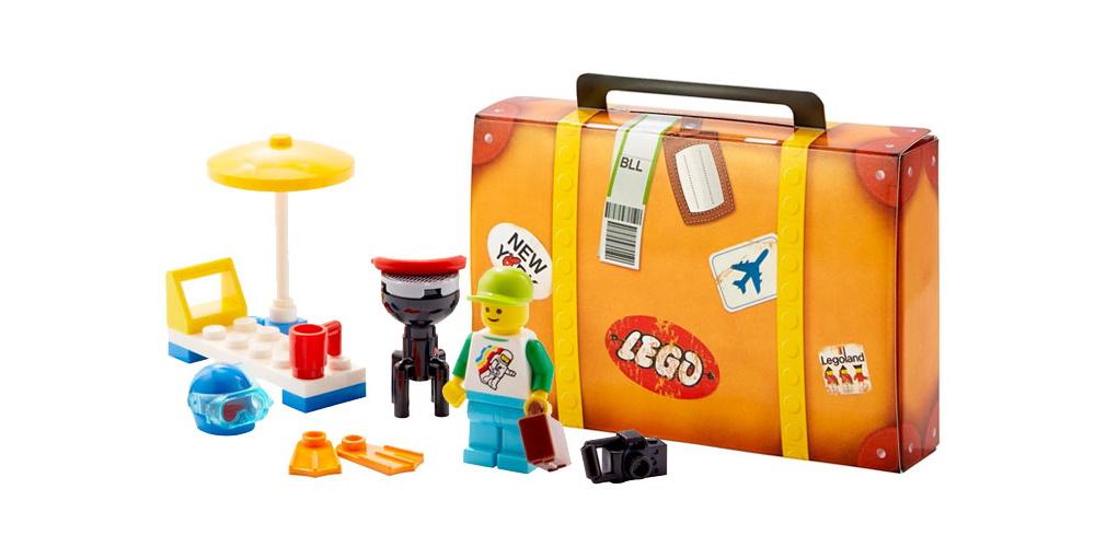 LEGO Travel Building Suitcase - 45 Piece Building Kit [LEGO, #5004932, Ages 6+]
