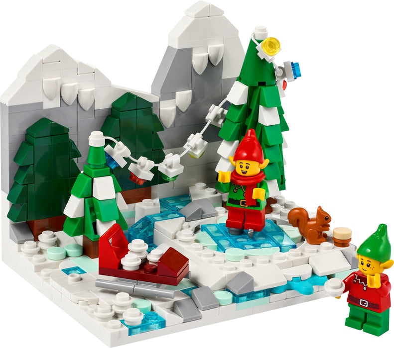 LEGO Winter Elves Scene - 372 Piece Building Kit [LEGO, #40564, Ages 9+]