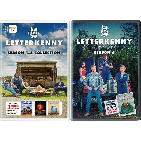 Letterkenny: Complete Seasons 1-5 + 6 Collection [DVD Box Set]