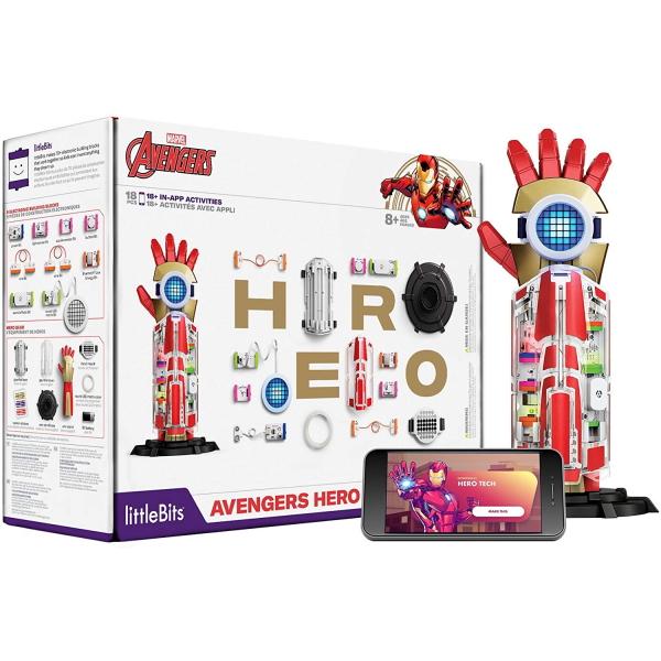littleBits Marvel Avengers Hero Inventor Kit [Toys, Ages 8+]