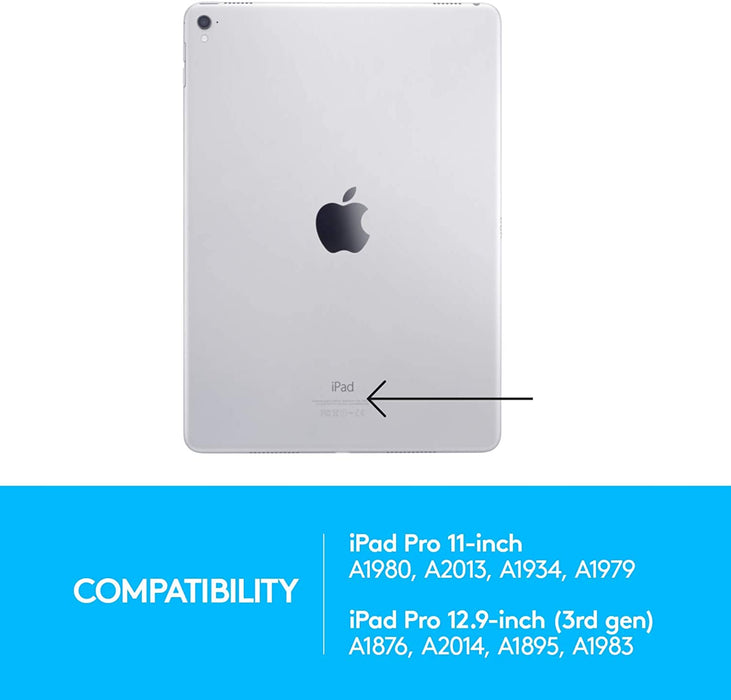 Logitech Slim Folio Pro for iPad Pro 12.9-Inch (3rd Generation) [Electronics]