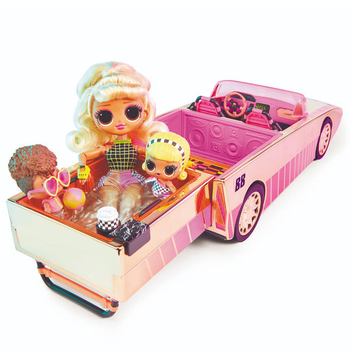 Lol Surprise! Car-Pool Coupe with Exclusive Doll, Surprise Pool & Dance Floor
