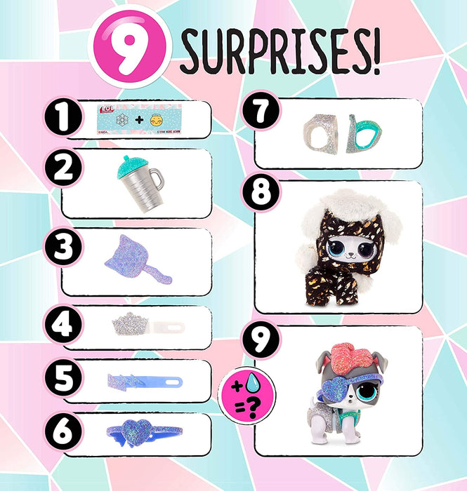 L.O.L. Surprise! Fluffy Pets Winter Disco Series with Removable Fur [Toys, Ages 3+]
