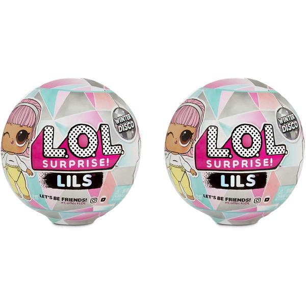 L.O.L. Surprise! Lils Winter Disco Series with 5 Surprises - 2 Pack [Toys, Ages 3+]