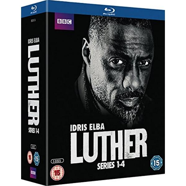 Luther: Series 1-4 [Blu-Ray Box Set]