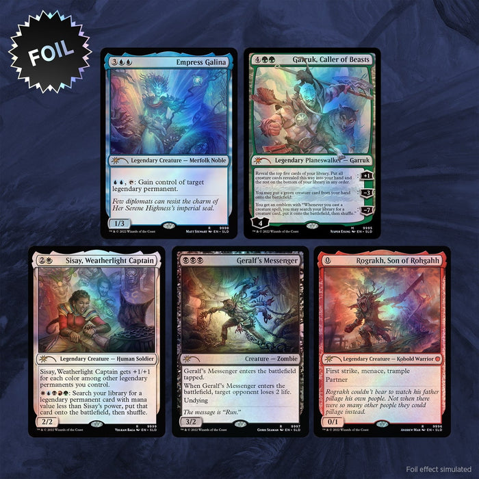Magic: The Gathering TCG - Secret Lair Drop Series - Finally! Left-Handed Magic Cards - Foil [Card Game, 2 Players]