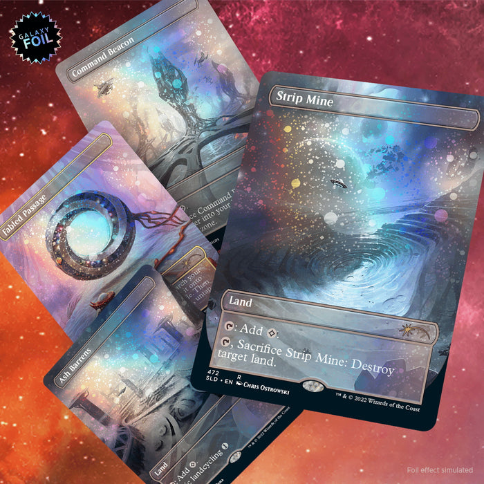 Magic: The Gathering TCG - Secret Lair Drop Series - Totally Spaced Out Galaxy - Foil [Card Game, 2 Players]