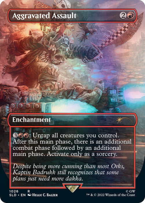 Magic: The Gathering TCG - Secret Lair x Warhammer 40,000: Orks - Foil [Card Game, 2 Players]