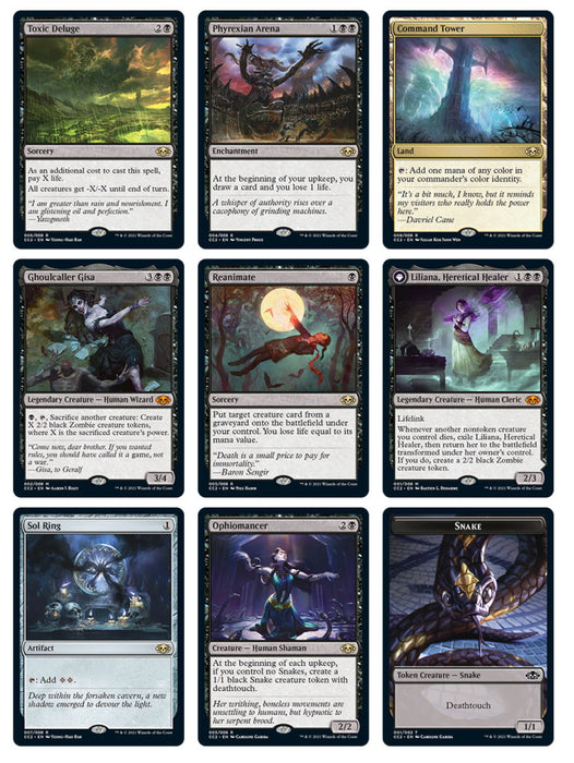 Magic: The Gathering TCG - Commander Collection: Black - Premium Foil Edition [Card Game, 2 Players]