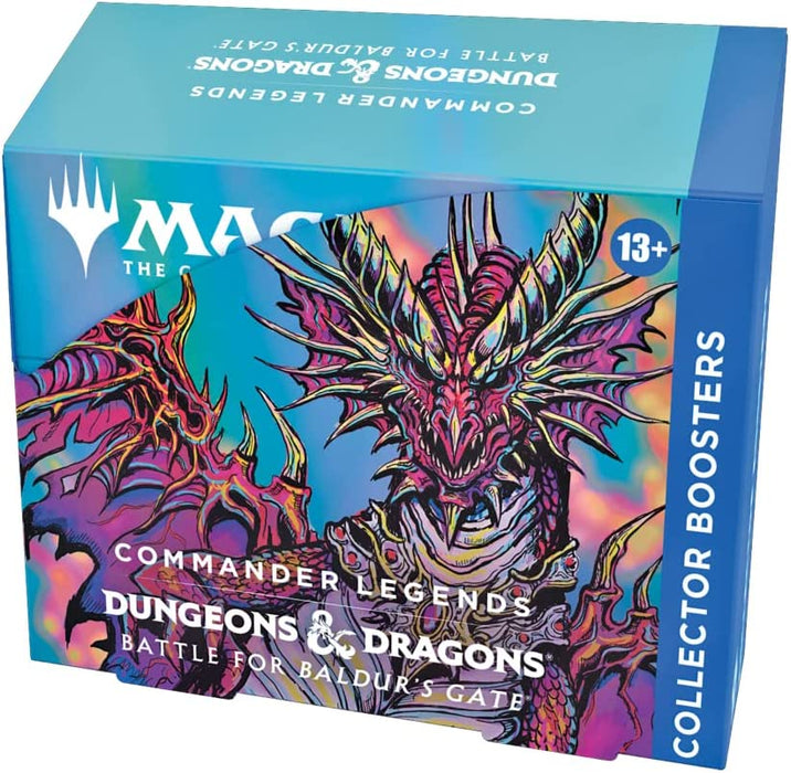 Magic: The Gathering TCG - Commander Legends: Battle for Baldur’s Gate Collector Booster Box - 12 Packs [Card Game, 2 Players]