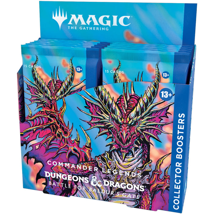 Magic: The Gathering TCG - Commander Legends: Battle for Baldurâ€™s Gate Collector Booster Box - 12 Packs