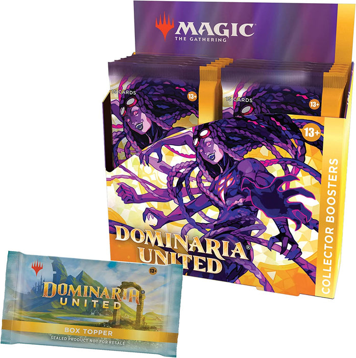Magic: The Gathering TCG - Dominaria United Collector Booster Box - 12 Packs [Card Game, 2 Players]