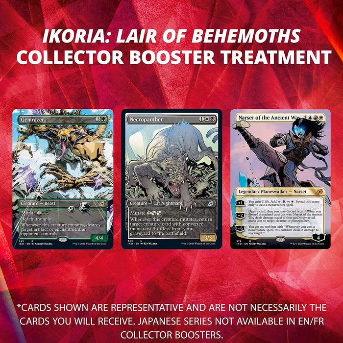 Magic: The Gathering TCG - Ikoria: Lair of Behemoths Collector Boosters Box - 12 Packs