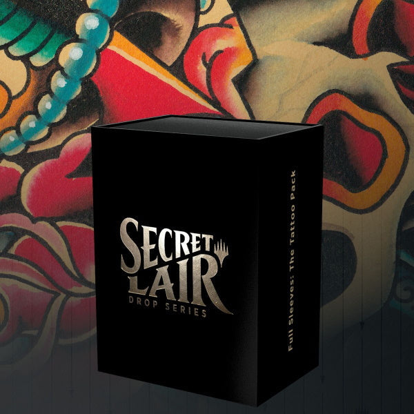 Magic: The Gathering TCG - Secret Lair Drop Series - Full Sleeves: The Tattoo Pack [Card Game, 2 Players]