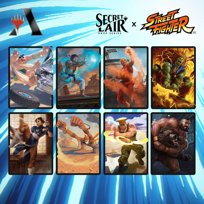 Magic: The Gathering TCG - Secret Lair x Street Fighter [Card Game, 2 Players]