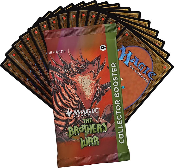 Magic: The Gathering TCG - The Brothersâ€™ War Collector Booster Box - 12 Packs