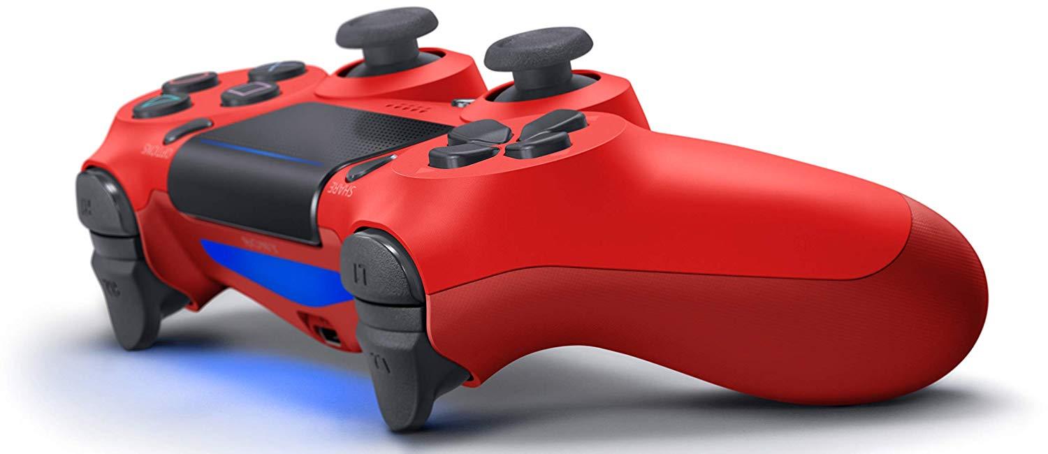 DualShock 4 Wireless Controller - Magma Red V2 [PlayStation 4 Accessory]