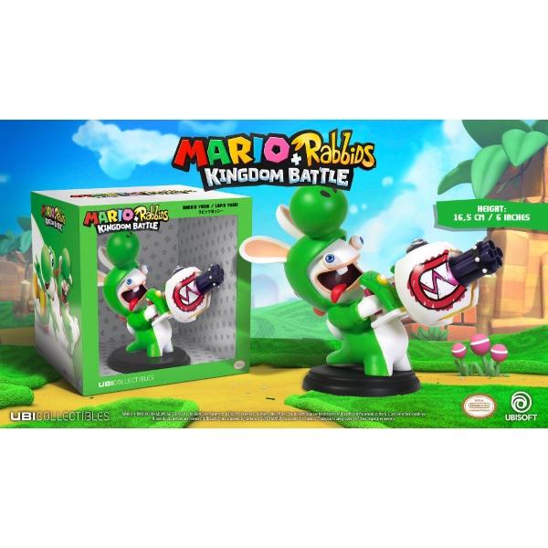 Mario + Rabbids Kingdom Battle: Rabbid Yoshi 6" Figurine [Toys, Ages 3+]