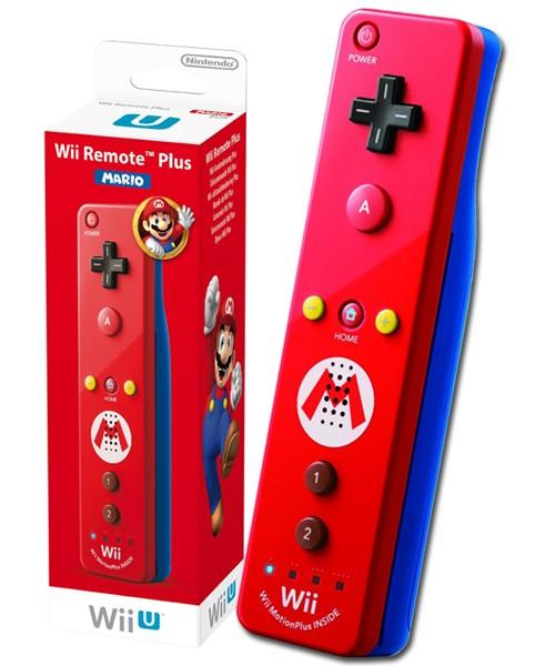 Wii Remote Plus Motion Controller - Mario Edition [Nintendo Accessory]