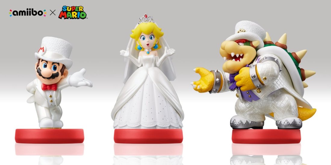 Wedding Outfit Bowser Amiibo - Super Mario Odyssey Series [Nintendo Accessory]