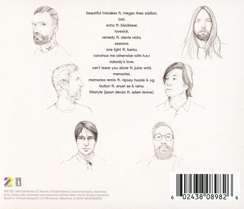 Maroon 5 - Jordi Deluxe Edition [Audio CD]