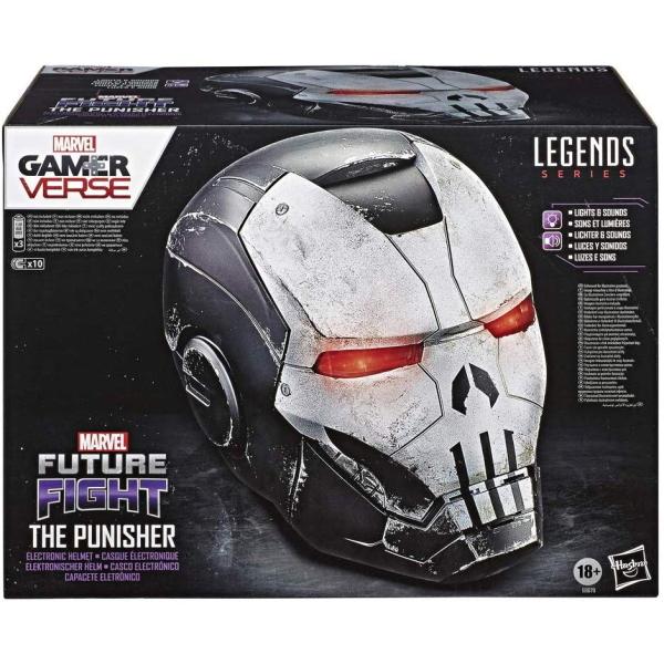 Marvel Future Fight Gamerverse: Legends Series - Electronic The Punisher War Machine Helmet [Toys, Ages 18+]