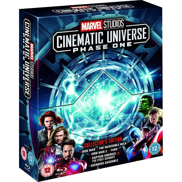 Marvel Studios Cinematic Universe - Phase 1 - Collector's Edition [Blu-Ray Box Set]