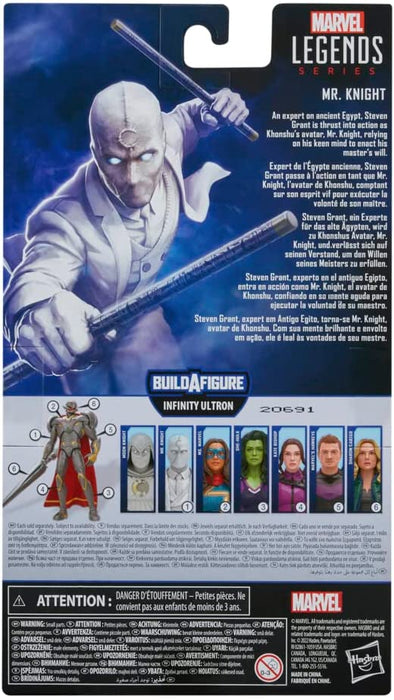Marvel Legends Series: MCU Disney Plus Mr. Knight 6-Inch Action Figure [Toys, Ages 4+]
