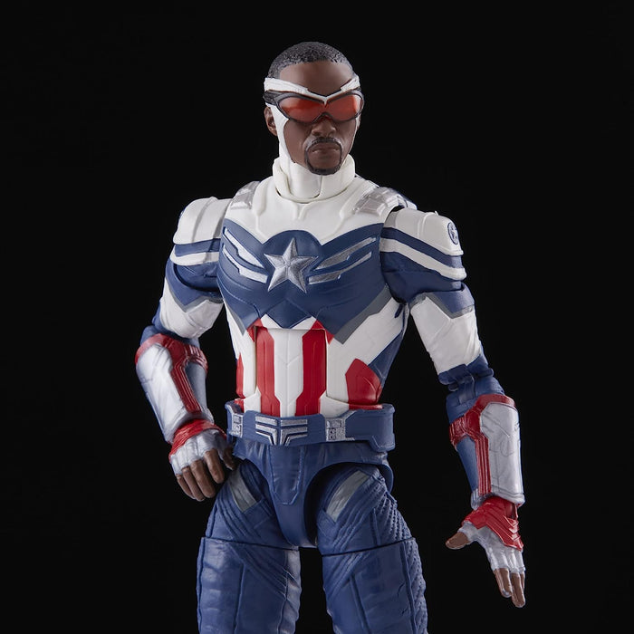 Marvel Legends Series: Captain America 2-Pack Steve Rogers Sam Wilson MCU 6-Inch Figures [Toys, Ages 4+]