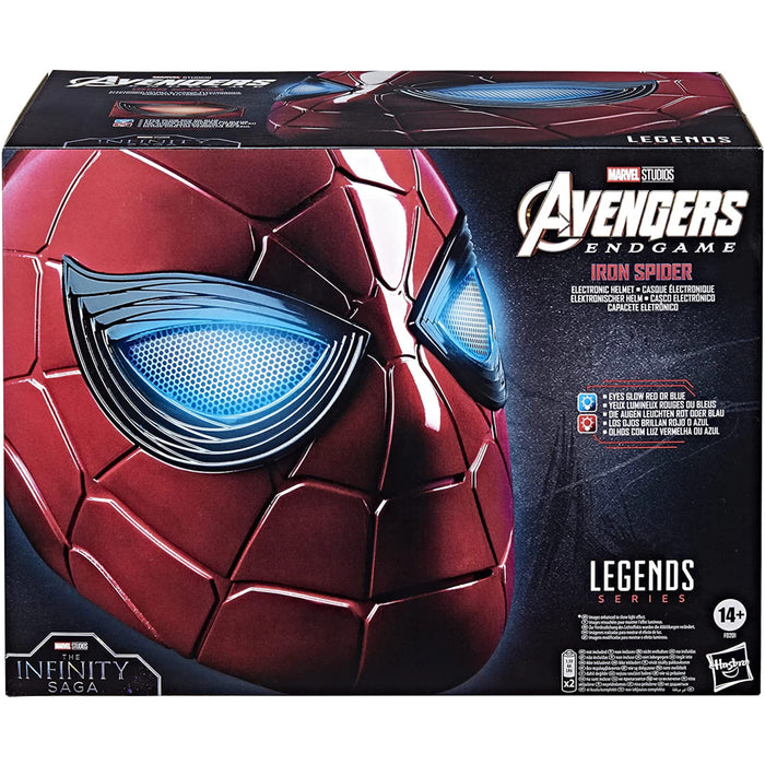 Marvel Legends Series: Spider-Man Iron Spider Electronic Helmet [Toys, Ages 14+]
