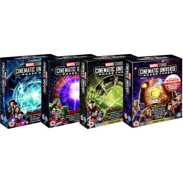 Marvel Studios Cinematic Universe - Phase 1 to Phase 3: Part Two - Collector's Edition [Blu-Ray Box Set]