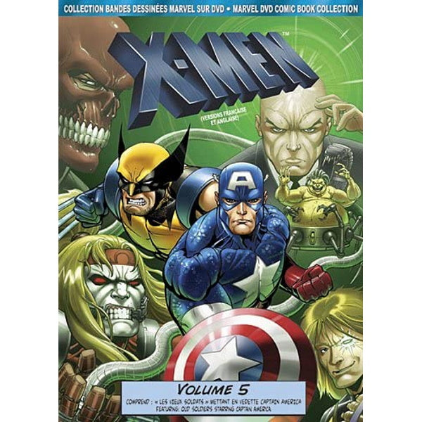 Marvel's X-Men Animated TV Series: Vol 5. - DVD Comic Book Collection [DVD Box Set]