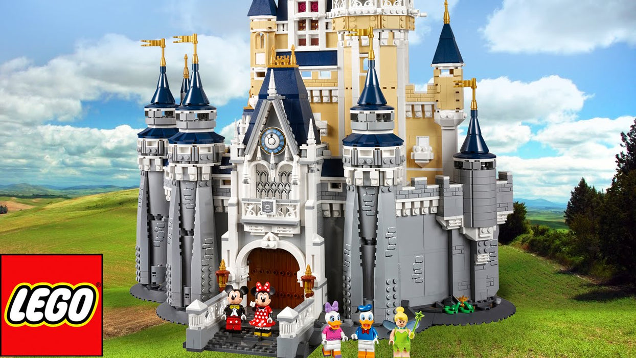LEGO Disney Castle 4080 Piece Building Kit [LEGO, #71040, Ages 16