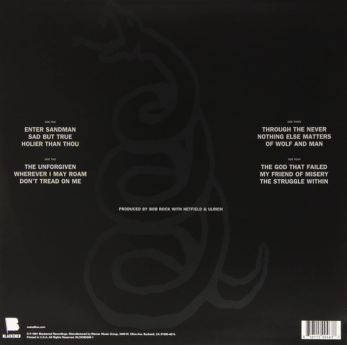 Metallica - Metallica: The Black Album (Remastered) - Walmart Exclusive Limited Edition Some Blacker Marbled Vinyl [Audio Vinyl]