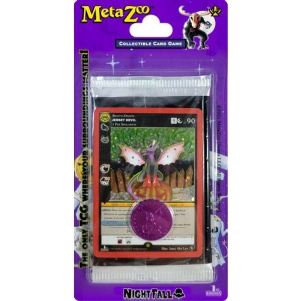 MetaZoo: Cryptid Nation TCG - Nightfall Blister Pack 1st Edition [Card Game, 2-6 Players]