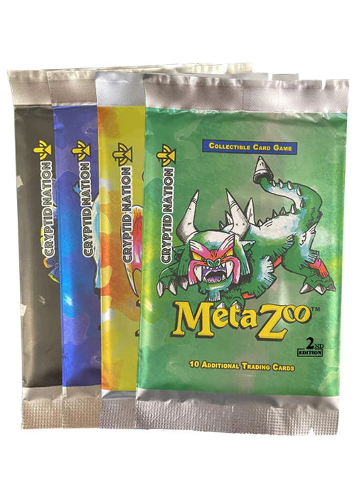 MetaZoo: Cryptid Nation TCG Blister Pack 2nd Edition [Card Game, 2-6 Players]