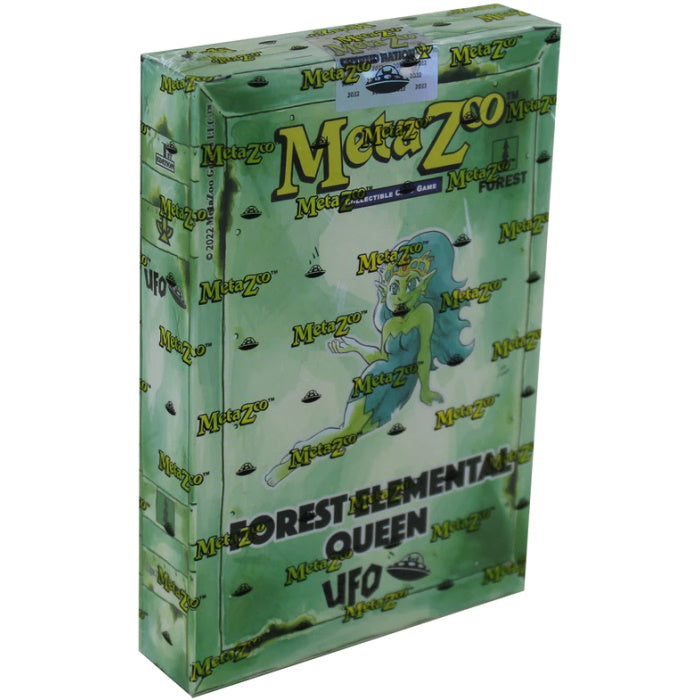MetaZoo: Cryptid Nation TCG - UFO 1st Edition Forest Theme Deck - Elemental Queen [Card Game, 2-6 Players]