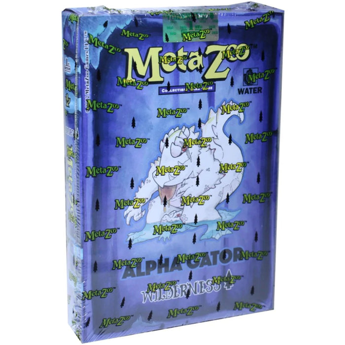 MetaZoo: Cryptid Nation TCG - Wilderness 1st Edition Theme Deck - Alpha Gator [Card Game, 2-6 Players]