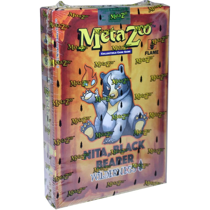 MetaZoo: Cryptid Nation TCG - Wilderness 1st Edition Theme Deck - Nita, Black Bearer [Card Game, 2-6 Players]