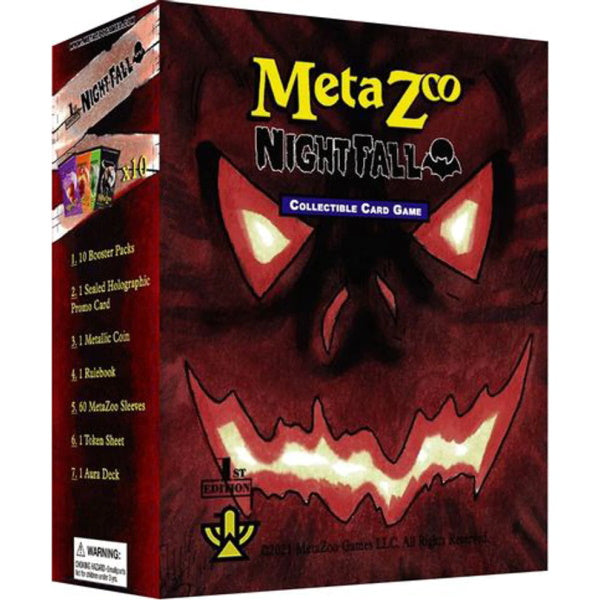 MetaZoo: Cryptid Nation TCG - Nightfall Spellbook - 1st Edition [Card Game, 2-6 Players]